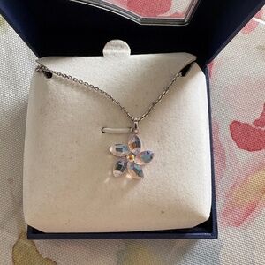 Swarovski Flower Necklace